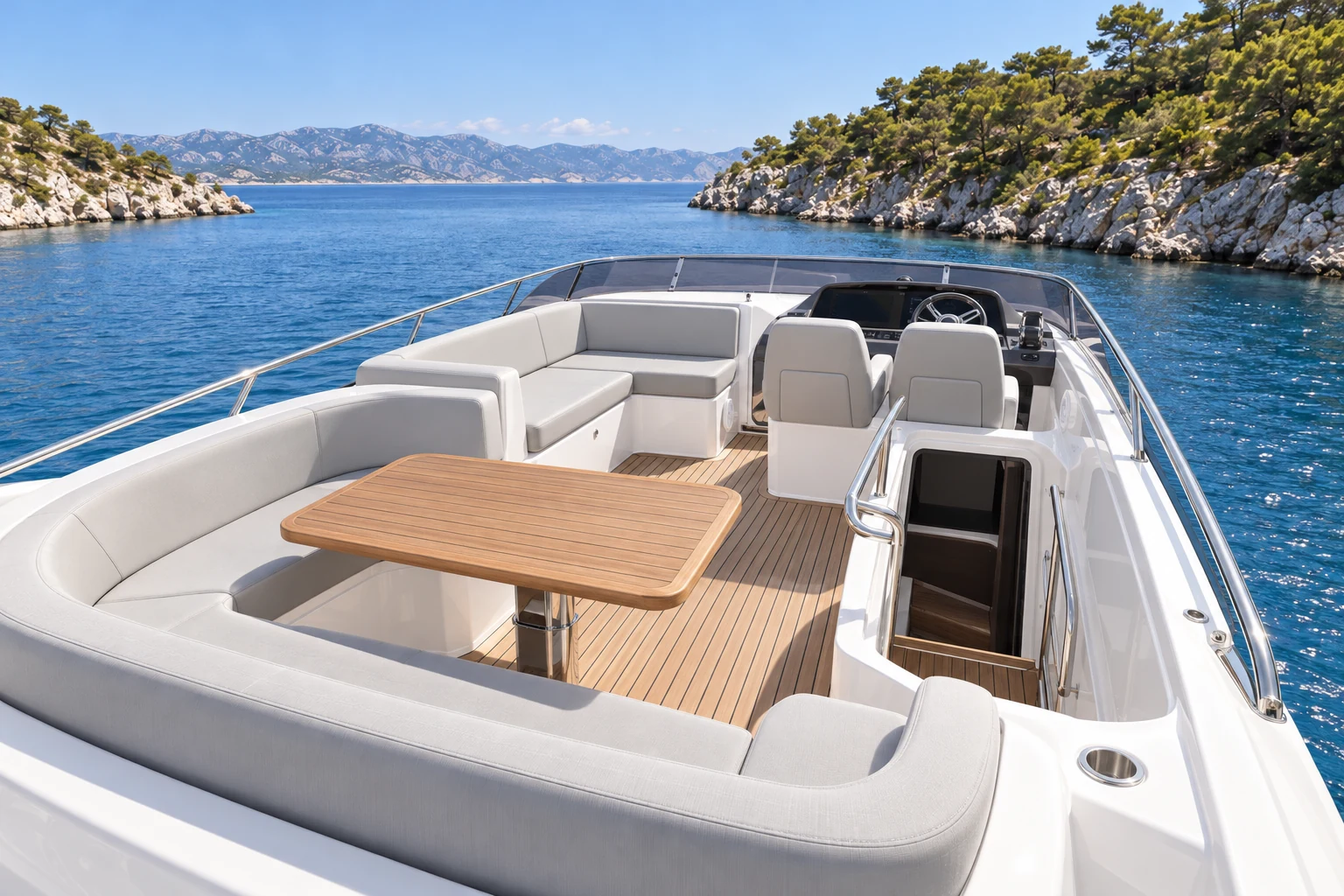 Princess F45 — Flybridge, ACI Marina Split